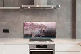 Rivestimento parete cucina Lago dell'albero di unicorno 100x50 cm