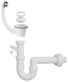 Mobile lavatoio 60x60 cm vasca in resina con asse e kit di scarico