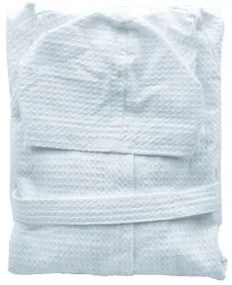 Accappatoio nido d'ape Golf Gabel Bianco S