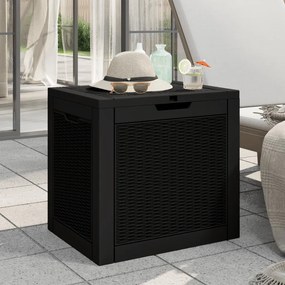 Contenitore Giardino Nero 55,5x43x53 Cm Polipropilene /