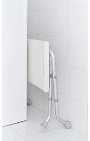 Ridder - Sgabello pieghevole 50x51 cm bianco