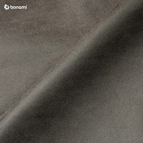 Divano in similpelle grigio scuro 216 cm Rate - Scandic