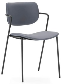 Set di sedie da pranzo grigio scuro 2 pz Maika - Marckeric