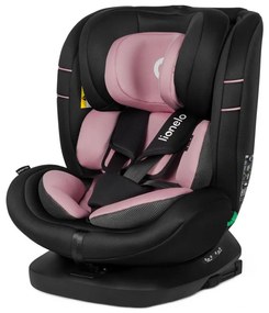 Lionelo - Seggiolino auto con base girevole BASTIAAN i-Size 40-150 cm Rosa