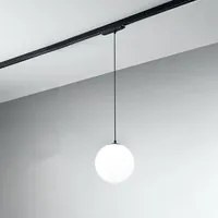 Sospensione Moderna Per Sistema In Binario Nero Led Grande