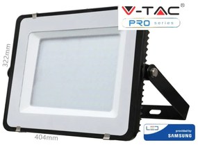 Faro Led Flood Light 150W IP65 Bianco Freddo 6400K Super Slim 52mm Carcassa Nera Samsung Garanzia 5 Ann SKU-477