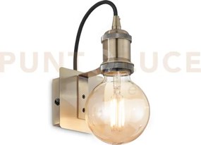 Frida applique in metallo brunito 1 luce attacci e27