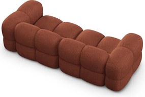 Divano color mattone 250 cm Loretto – Cosmopolitan Design