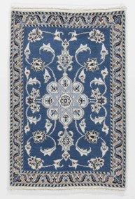 Nain Tappeto 90 x 60 (Iran) Annodato A Mano