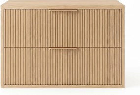Mobile bagno sotto lavabo Rea Mono 60cm Beige