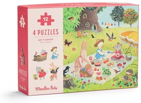 Puzzle La Grande Familie - Moulin Roty