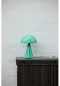 Lampada da tavolo LED dimmerabile color menta (altezza 20 cm) Mush - Hübsch