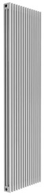 Termosifone in acciaio tubolare 3 colonne 15 elementi interasse 1735 mm ERCOS Comby bianco