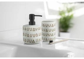 Tazza in ceramica beige per spazzolini da denti Avila - Wenko