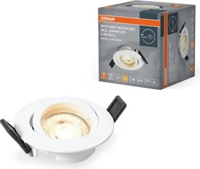 Osram - SPOT LED da incasso 1xGU10/4,3W/230V 2700K CRI 90 bianco