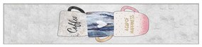 Runner lavabile 80x200 cm Coffee - Oyo Concept