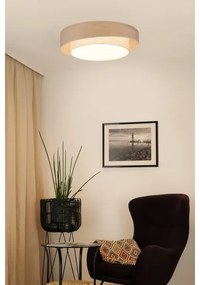 Brilagi - Plafoniera LED DOVER SHINE LED/26W/230V diametro 60 cm grigio/color crema