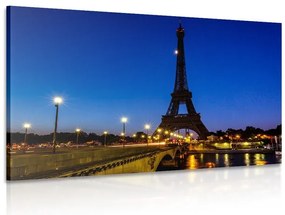 Quadro su tela – Torre Eiffel di notte