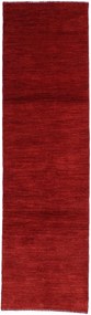 Gabbeh Tappeto persiano 280 x 80 Rosso (Iran) Annodato A Mano
