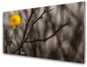 Quadro acrilico Ramo di fiore 100x50 cm