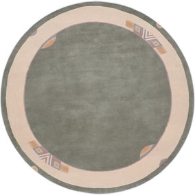 Nepal Tappeto orientale 250x250 Verde (Nepal) Annodato A Mano