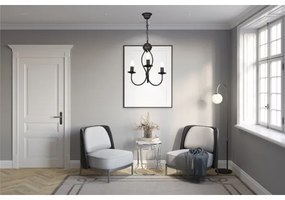 Lampadario a sospensione con catena ARTHUR 3xE14/40W/230V