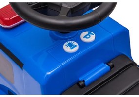 Bici a spinta Mercedes Auto della polizia 2xAA blu