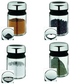 WMF - Set di barattoli per spezie 4pz DEPOT 9,5 cm acciaio inossidabile