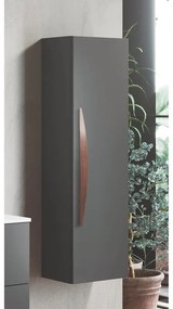 Colonna per mobile bagno Arco VISOBATH 1 anta P 27 x L 34.5 x H 120 cm grigio cenere truciolare