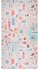 Tappeto per bambini 120x180 cm Pastel Neighborhood - Vitaus