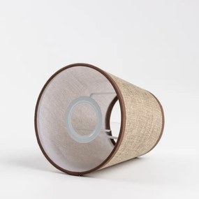 Brilagi - Applique a LED NUBILA 1xE27/25W/230V + LED/3W ottone/marrone