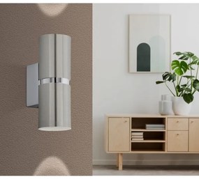 Eglo 96261 - Applique a LED PASSA 2xGU10/3.3W/230V tondo