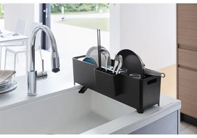 Vassoio di raccolta Yamazaki nero Tower - YAMAZAKI