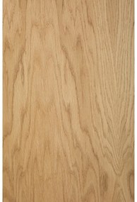 Armadio bianco in rovere 80x190 cm Flora - Woodman