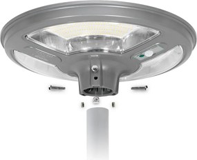 Lampione LED Solare da Giardino 2000 lumen IP65 CCT Bianco Variabile Colore Bianco Variabile CCT