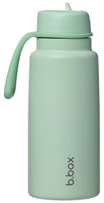 Bottiglia termica in acciaio inox con cannuccia 1l - spearmint