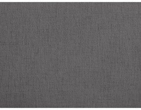 Letto matrimoniale imbottito grigio scuro con contenitore/senza testiera con rete inclusa 180x200 cm Inera – Bobochic Paris