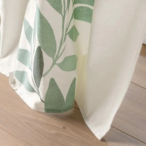 Tenda bianca/verde 140x260 cm Nymphea – douceur d'intérieur