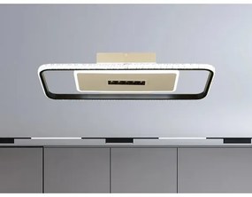 Luce LED dimmerabile LED/75W/230V 3000-6500K bianco/nero + telecomando