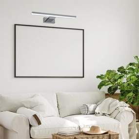 Applique da bagno LED SHINE, 7 W, 230 V, 30 cm, IP44, cromo lucido