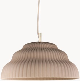 Lampada a sospensione in gres fatta a mano Kaskad, varie misure