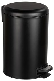 WENKO 54913100 - Cestino portarifiuti LEMAN 25x38 cm nero