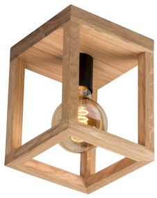 Spot-Light 9154174 - Plafoniera KAGO 1xE27/60W/230V rovere opaco