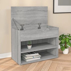 Scarpiera Grigio Sonoma 60x30x45 Cm İn Legno Multistrato /