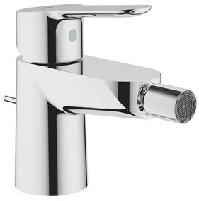 Rubinetto miscelatore bidet cromo Grohe Bauedge con piletta
