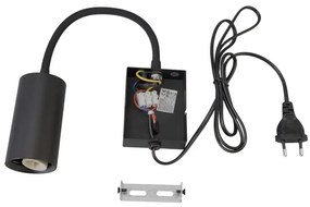 Brilagi - Lampada flessibile da muro SELE 1xGU10/30W/230V nero