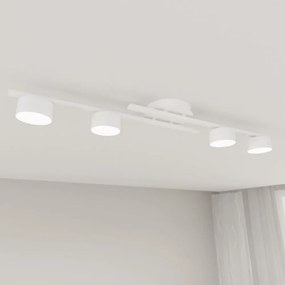 Lampada da soffitto in acciaio FRAGMENT 4 da interno 4xGX53 Colore del corpo Bianco