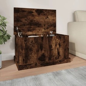 Contenitore Rovere Fumo 70x40x38 Cm Legno Multistrato /
