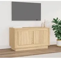 Mobile Porta TV Rovere Sonoma 80x35x45 cm in Legno Multistrato 819855