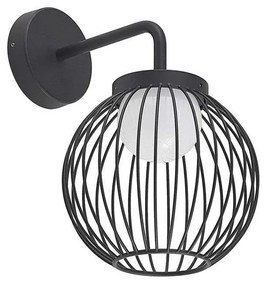 Kartivan IP65 LED Applique da Parete da Esterno Nero - Lucande